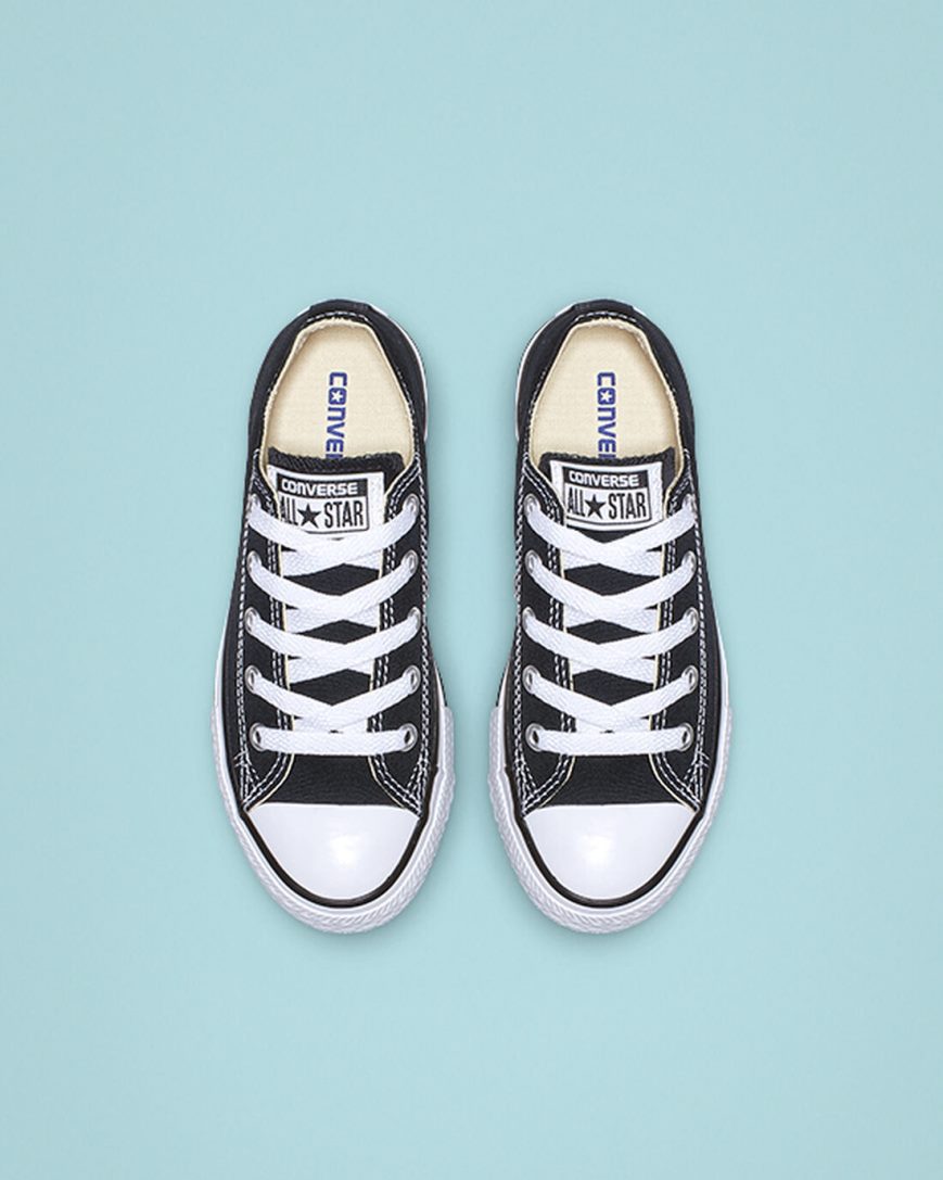 Zapatillas Bajas Converse Chuck Taylor All Star Classic Niña Negras | PE E8L47P